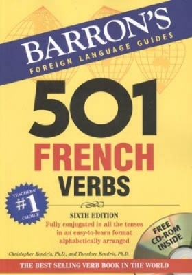 501 French Verbs کتاب افعال فرانسه