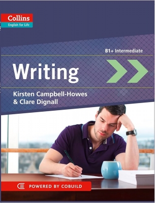 کتاب collins english for life- writing b1+ intermediate