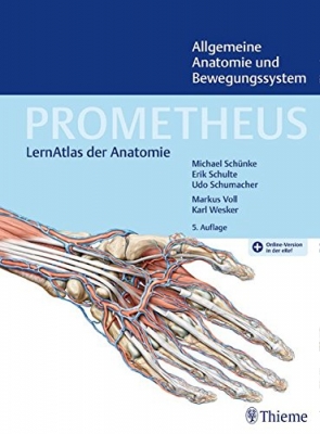 PROMETHEUS Allgemeine Anatomie und Bewegungssystem: LernAtlas der Anatomie سیاه و سفید