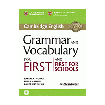 Grammar and Vocabulary for First and First for School  کتاب