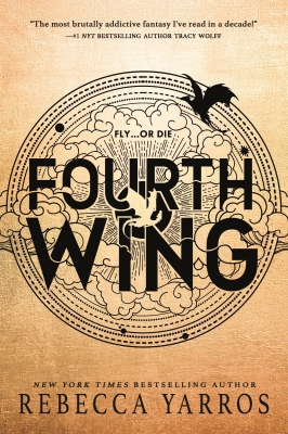 کتاب Fourth Wing by Rebecca Yarros جلد سخت