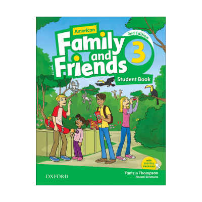 American Family and Friends 3 (2nd) SB+WB تحریر