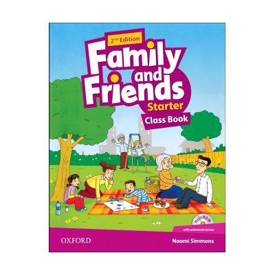 Family and Friends starter (2nd) SB+WB وزیری 